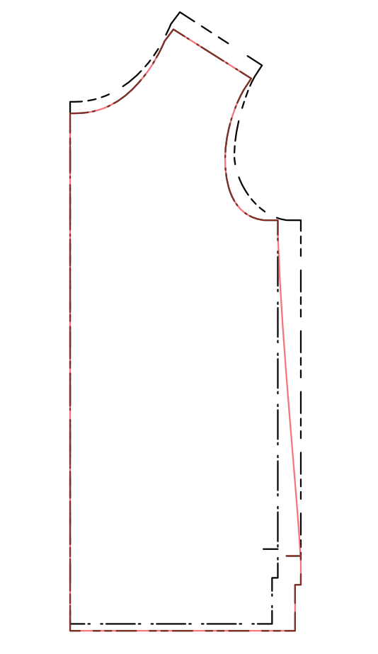 a blended size for a sleeveless top